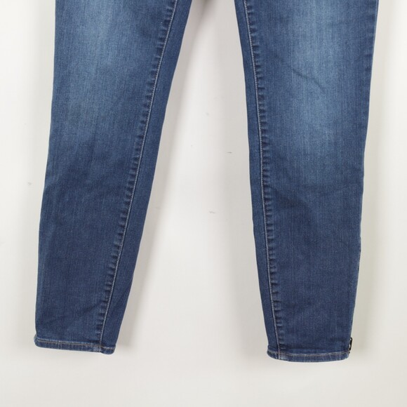 Madewell Skinny Jeans With Zipper At Hem size 26 - Picture 4 of 11